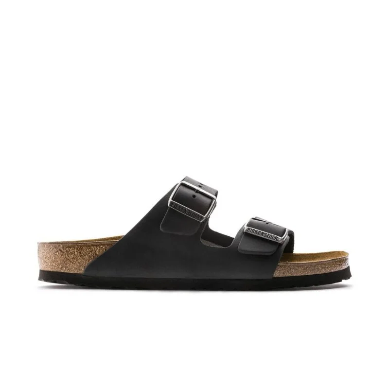 Birkenstock Arizona - Black Oiled Leather