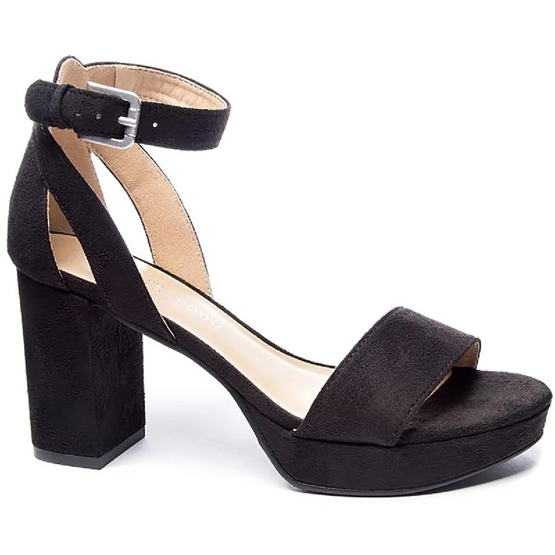 CL by Laundry Womens GO ON Ankle Strap Pumps