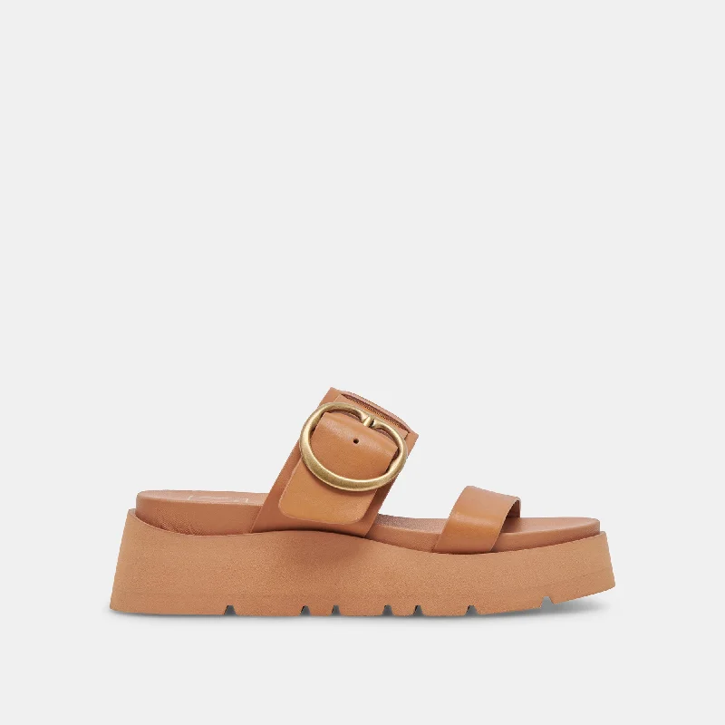 DEX SANDALS TAN LEATHER