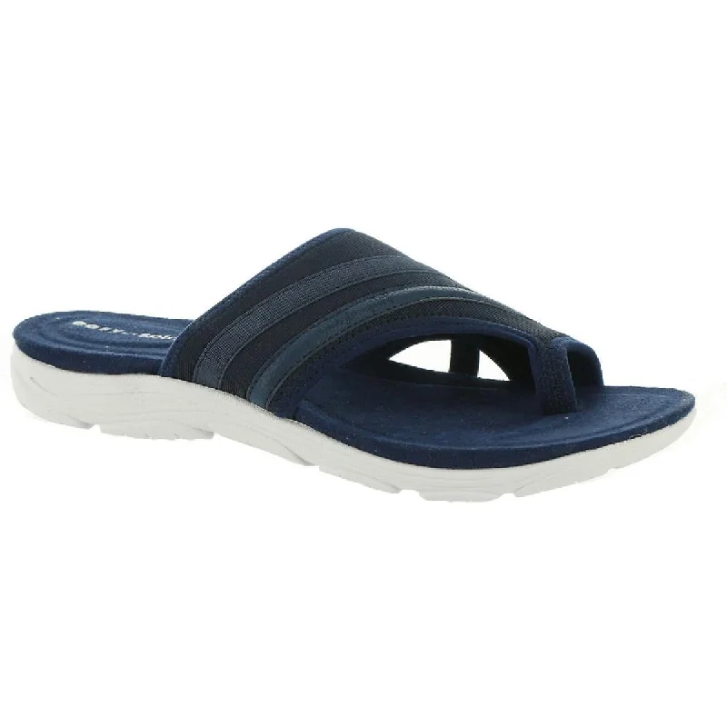 Easy Spirit Womens Lola 2 Flip Flop Cushioned Slide Sandals