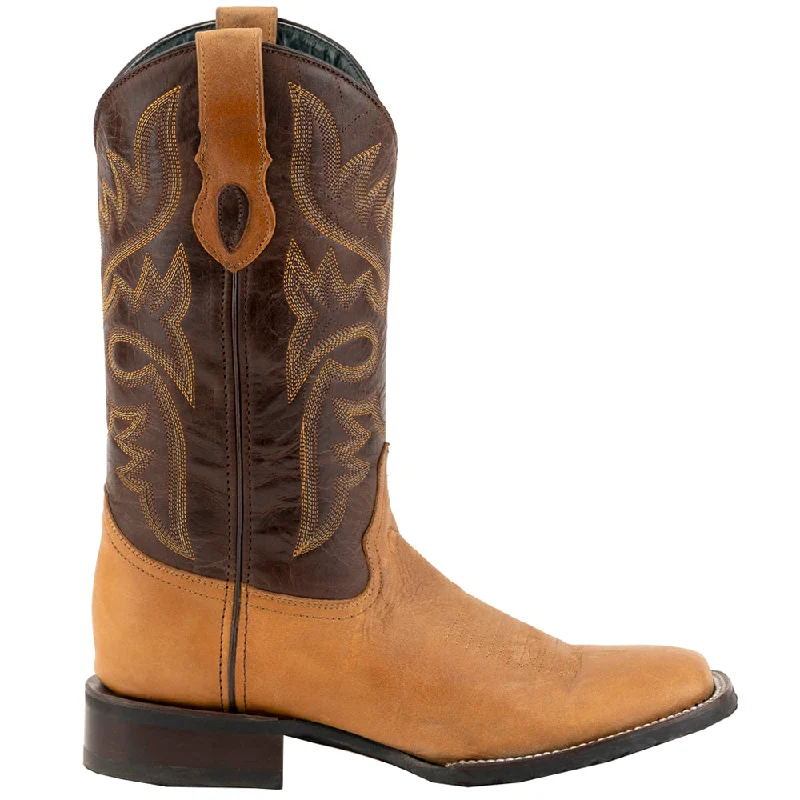 Kingstons Square Toe Cowboy Boots