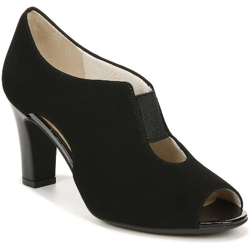 LifeStride Womens Carla Open Toe Pumps