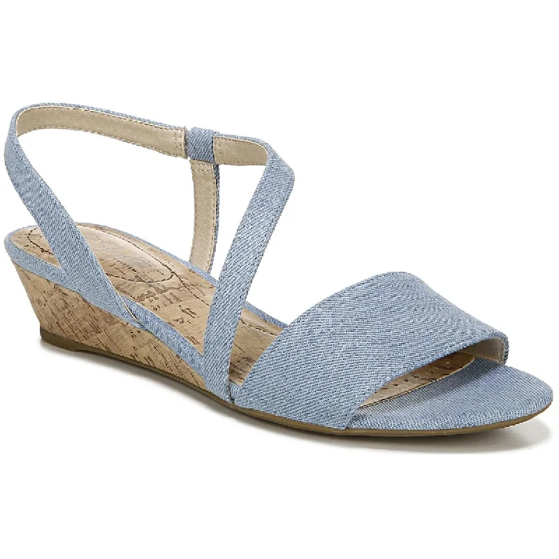 LifeStride Womens Yasmine Strappy Slip On Wedges