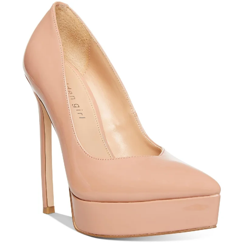 Madden Girl Womens LIDIA Patent Stilettos Pumps