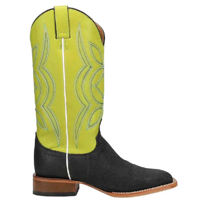 Minick Embroidered Square Toe Cowboy Boots