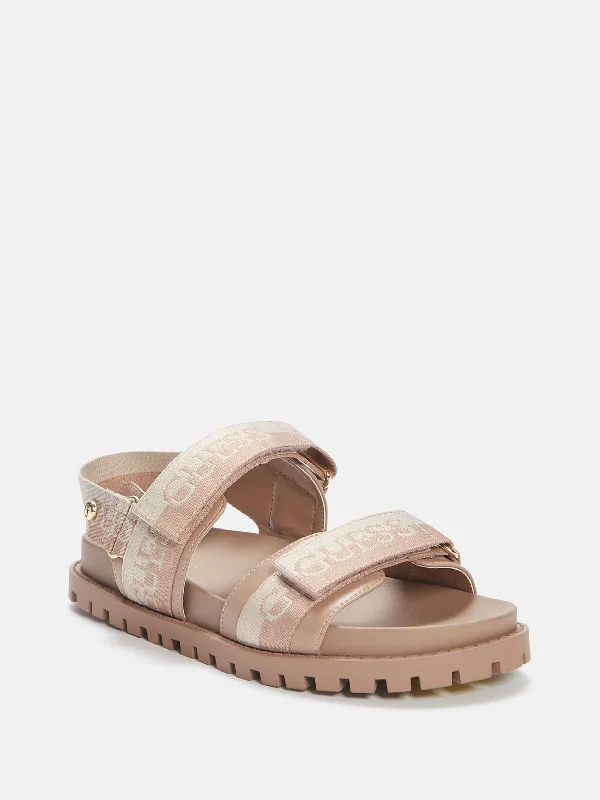 Saylors Logo Velcro Sandals