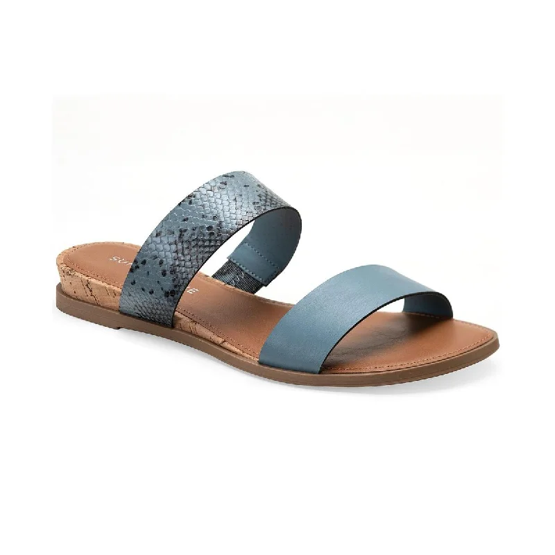 Sun + Stone Womens Easten Slide Sandals