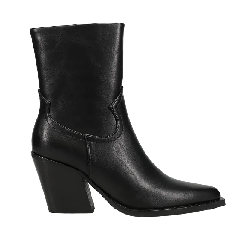 Victoria Pointed Toe Zippered Boots