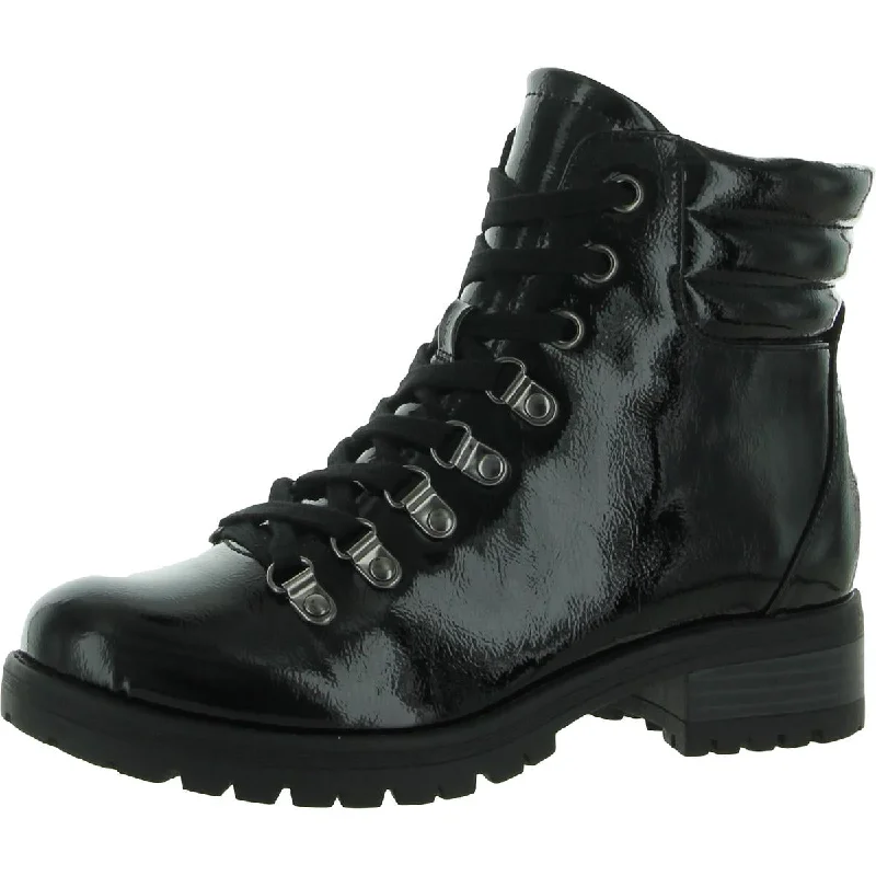 BC Footwear Women's Otherside Vegan Leather Lug Sole Combat Boots