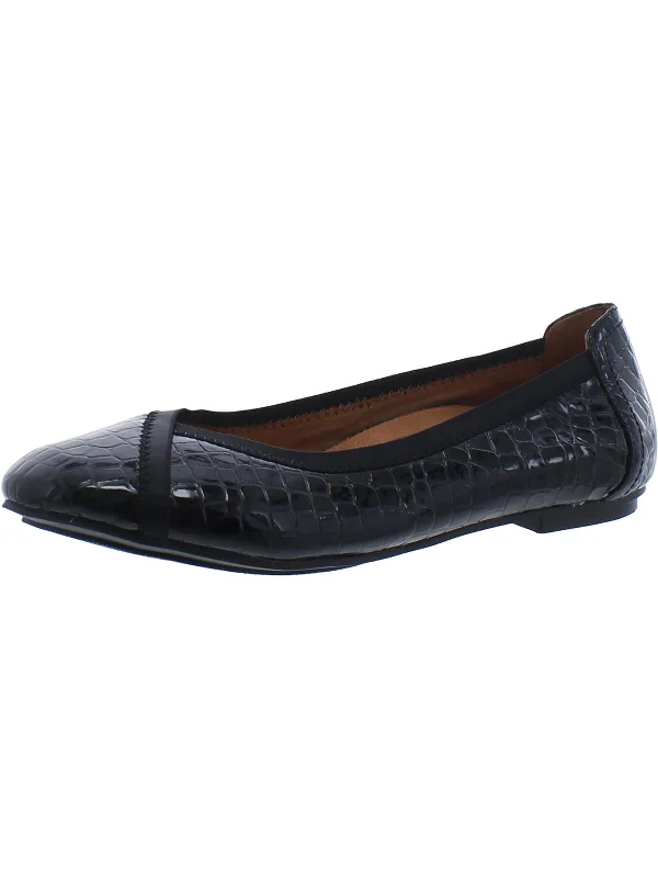 Caroll Womens Slip On Ballet Flats