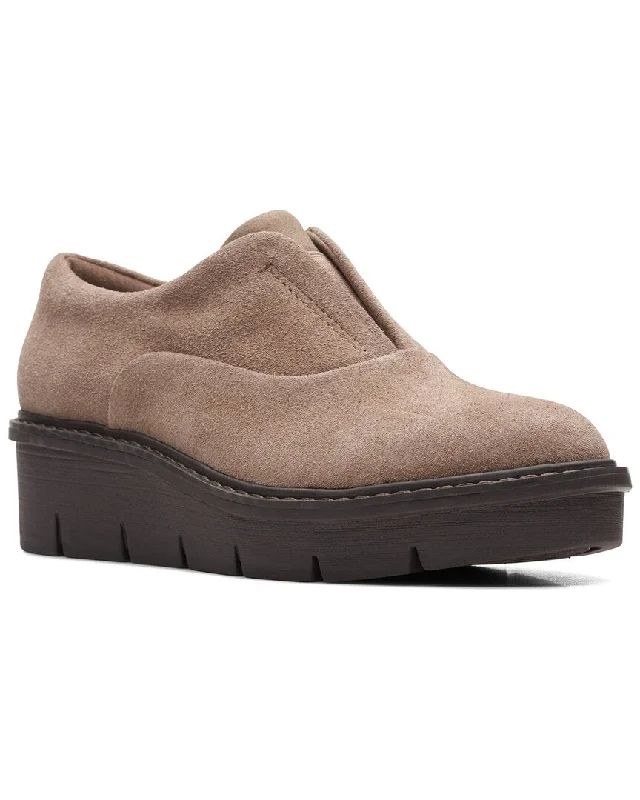 Clarks Airabell Sky Suede Flat