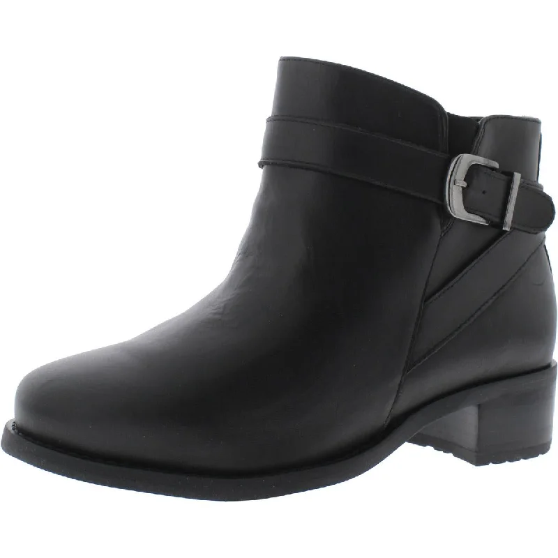 David Tate Womens Centro Leather Waterproof Ankle Boots