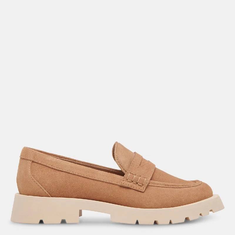 ELIAS FLATS TOFFEE SUEDE