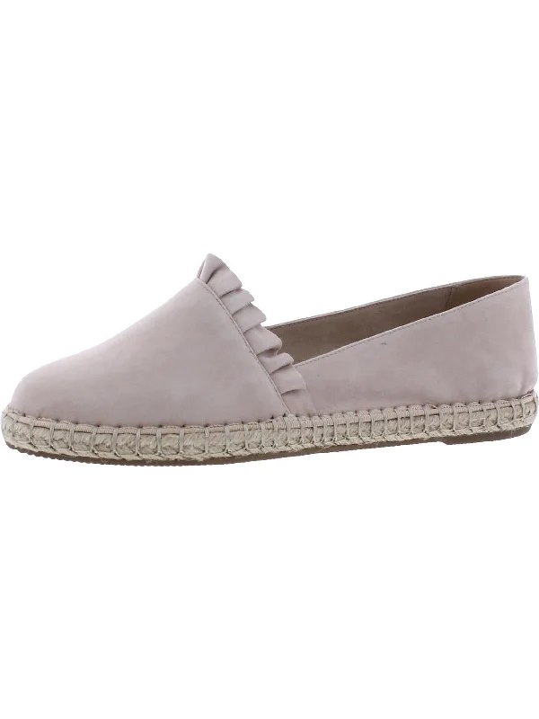 Hadal Womens Suede Slip On Espadrilles