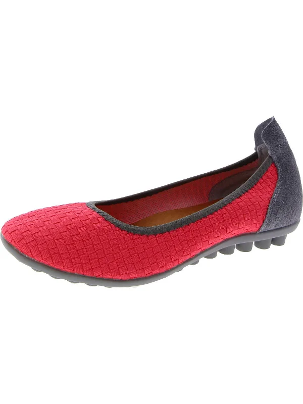 HAZEL Womens Round toe Slip on Flat Shoes