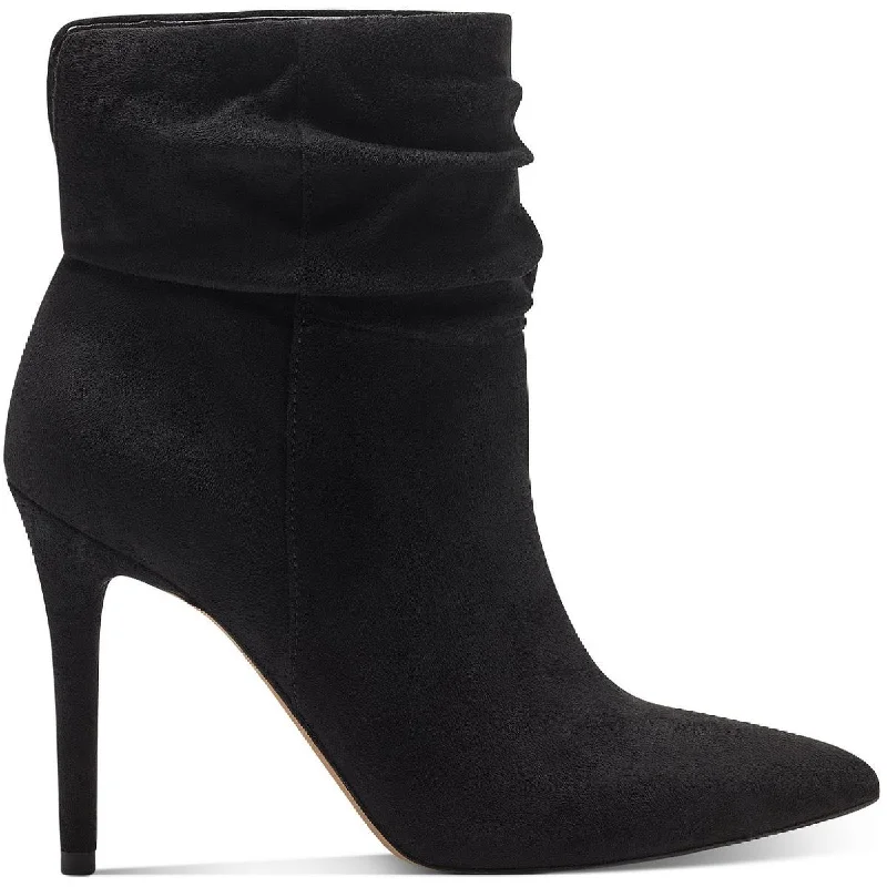 Jessica Simpson Womens Lalie Slit Pull On Ankle Boots