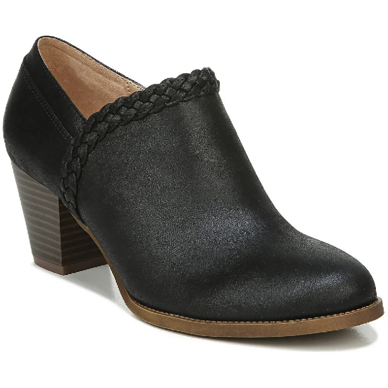 LifeStride Womens Jacinda Braided Ankle Booties