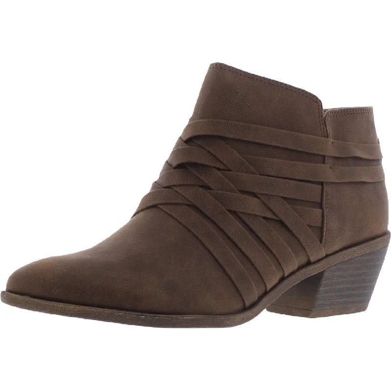 LifeStride Womens Prairie Zipper Ankle Boots