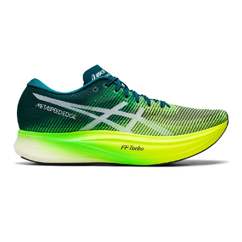 All Gender MetaSpeed Edge+ Running Shoe - Velvet Pine/Safety Yellow - Regular (D)