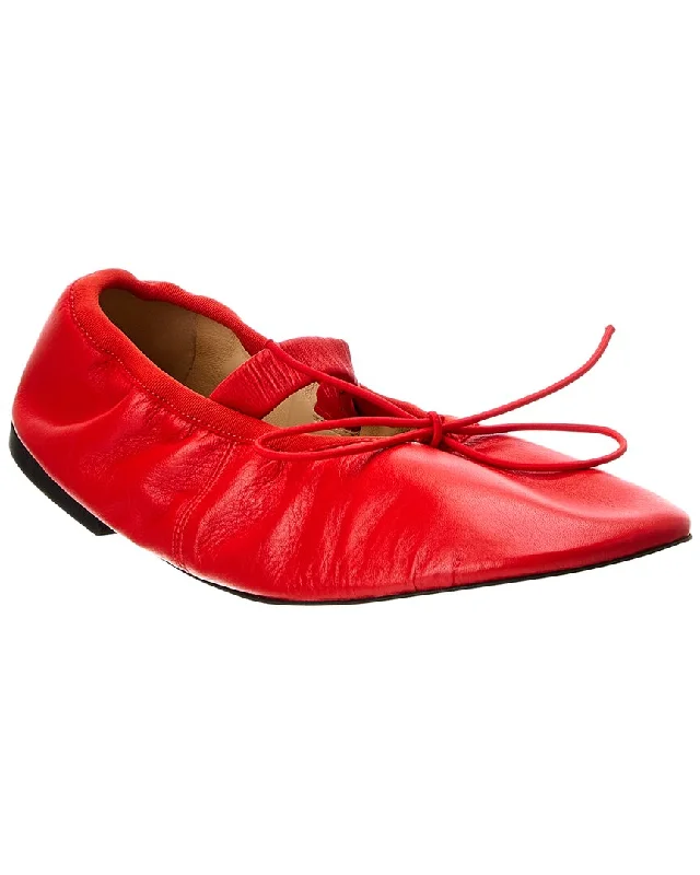 Proenza Schouler Mary Jane Leather Ballet Flat