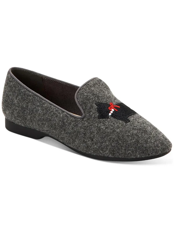 PURCIE Womens Pointed toe Casual Loafers