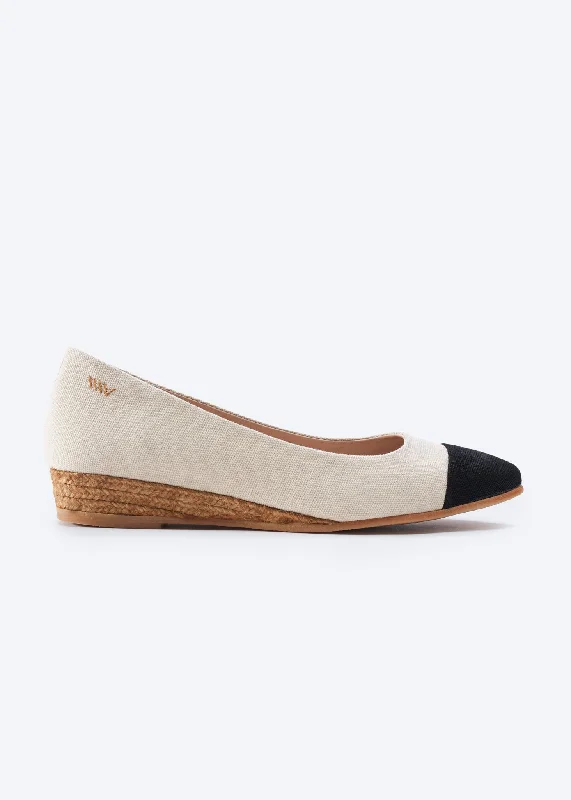 Rubina Limited Edition Canvas Espadrille Flats