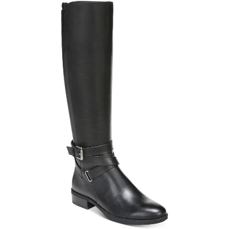 Sam Edelman Womens Pansy Leather Round Toe Knee-High Boots