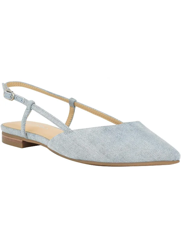 Stephany 2 Womens Denim Slingbacks