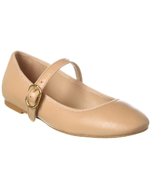 Stuart Weitzman Alice Leather Ballet Flat