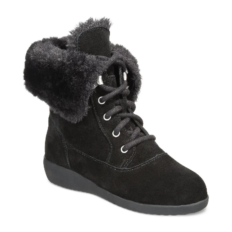 Style & Co. Womens Aubreyy Faux Fur Lined Ankle Winter & Snow Boots