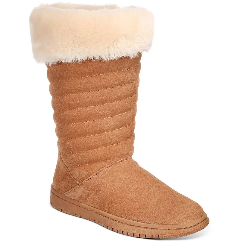 Style & Co. Womens Novaa Suede Cold Weather Winter & Snow Boots