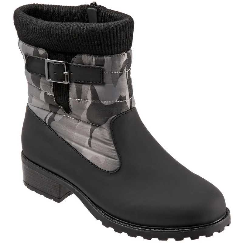 Trotters Womens Berry Mid Weatherproof Upper Lined Winter Boots