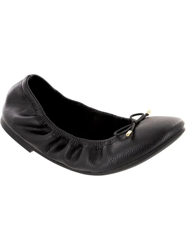 URI Womens Leather Round toe Flat Shoes