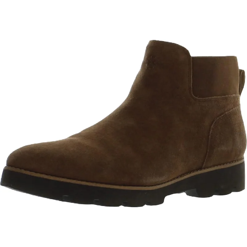 Vionic Womens Brionie Suede Chelsea Boots