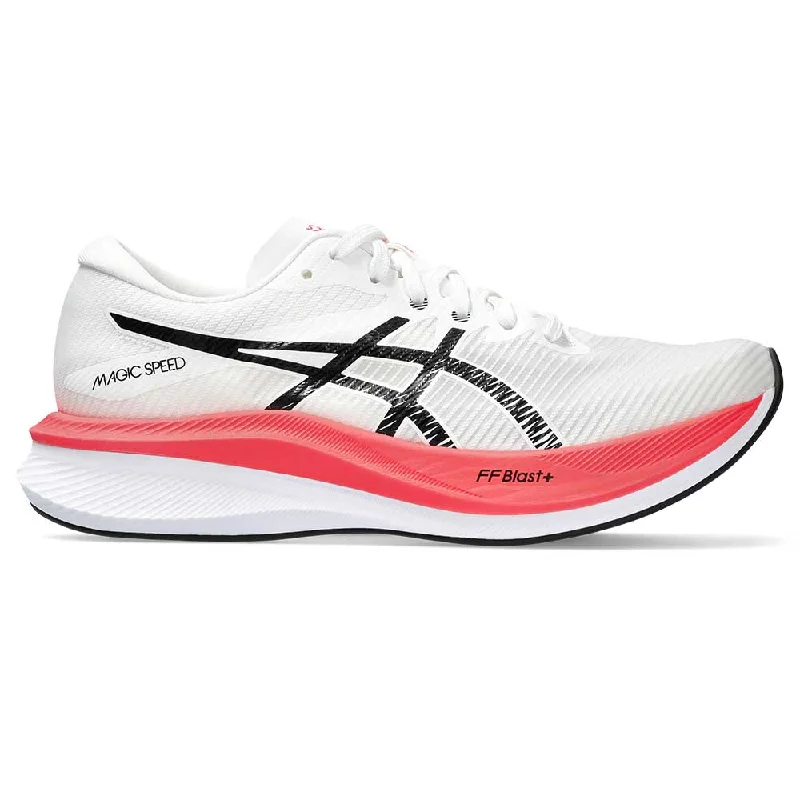 Women's Magic Speed 3 Running Shoe  - White/Black - Regular (B)