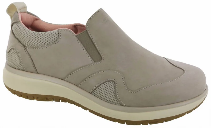 Women's Scramble Slip On Loafer - Medium Width In Taupe/pink