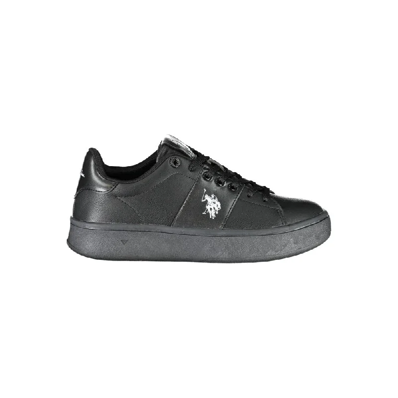 U.S. POLO ASSN. Black Polyethylene Women Women's Sneaker