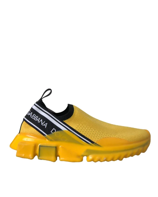 Dolce & Gabbana  Portofino Sneakers - Yellow