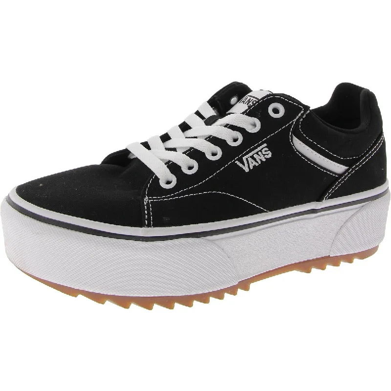 Seldan Womens Leather Lifestyle Skate Shoes