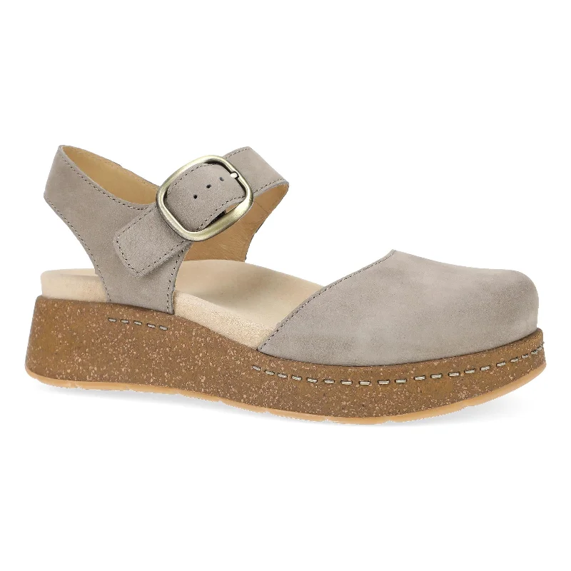 Brynlee Taupe Milled Nubuck