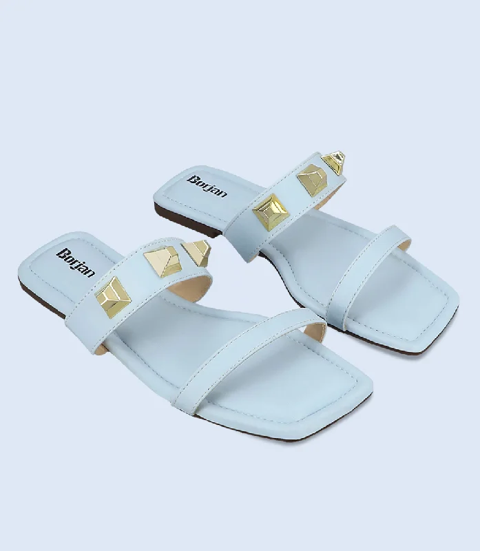 BW10018-LIGHT BLUE-Women Slipper