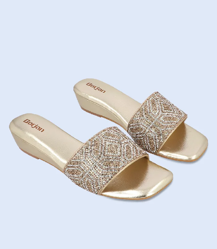 BW10137-GOLDEN-Women Slipper