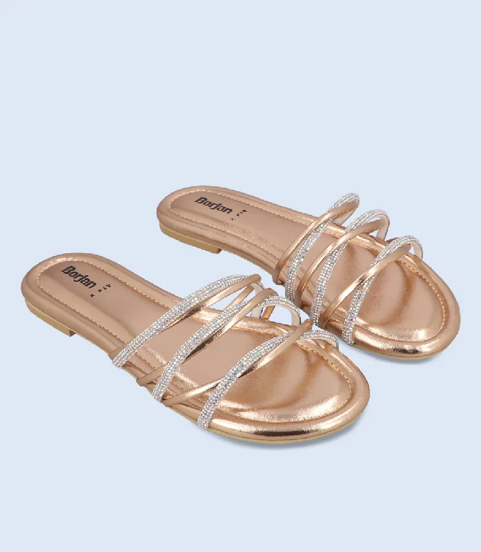 BW6619-CHAMPAGNE-Women Slipper