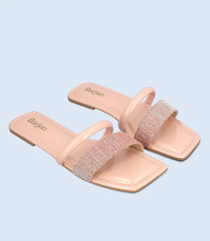 BW6627-PINK-Women Slipper