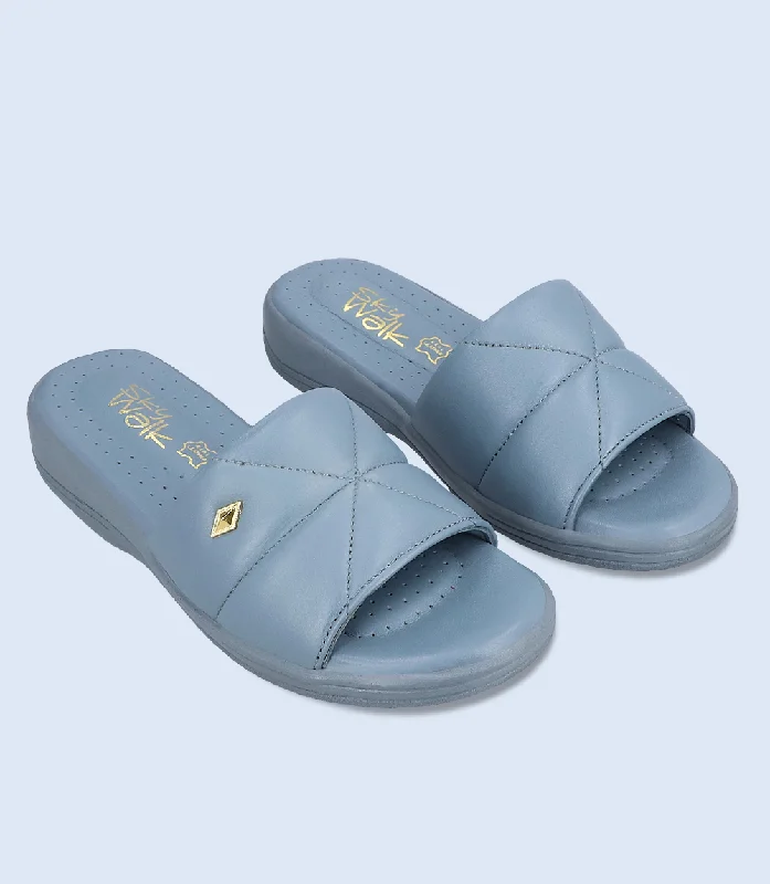 BW9517-SKY BLUE-Women Comfort Slipper