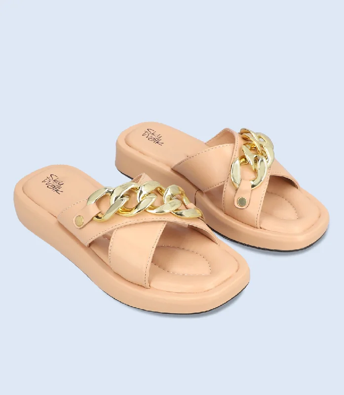 BW9638-NUDE-Women Slipper