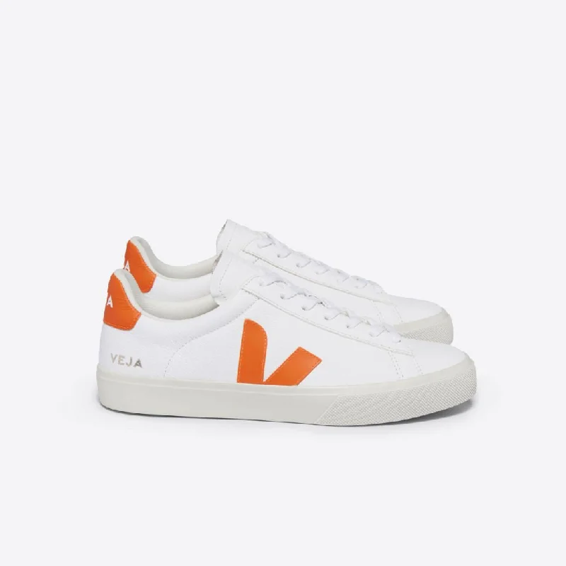 Campo Chromefree Leather Sneaker (White + Fury)