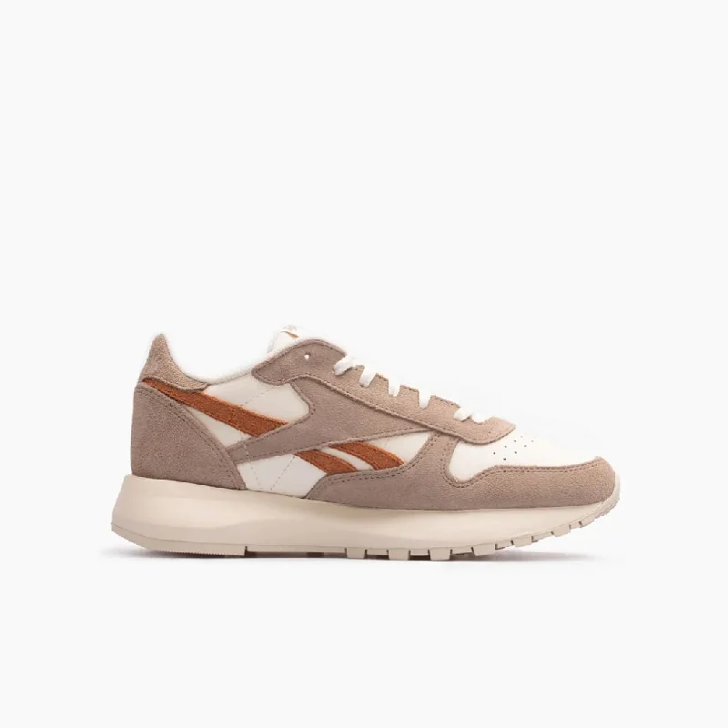 Classic Leather SP (Boulder Beige + Court Brown + Chalk)