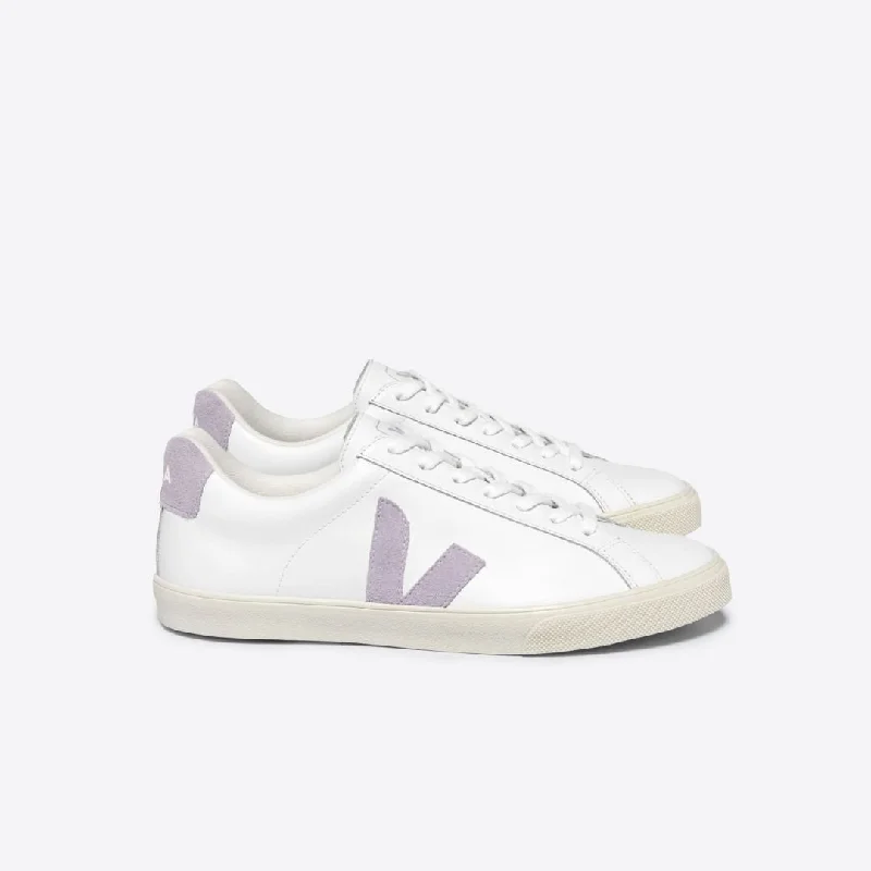 Esplar Leather Sneaker (White + Parme)