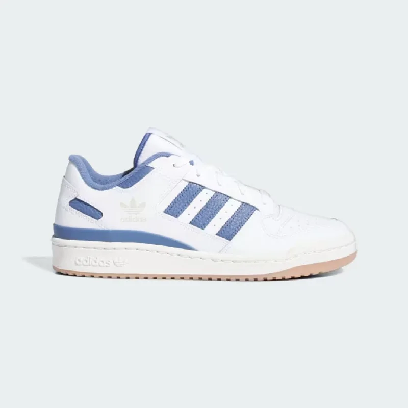 Forum Low Shoes (Cloud White + Crew Blue + Cloud White)